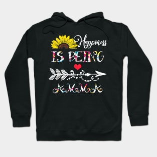 Happiness is being an amma mothers day gift Hoodie